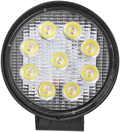 4.3" 27W 6000K 10-30V DC Daylight LED Work Light Spot Beam Driving Fog Lamp for Off-road Truck Car ATV SUV Jeep Boat VTX-27WA