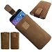 Produktbild MOELECTRONIX 1A ECHT Leder BRAUN Slim Cover Case Schutz Hülle Etui Tasche für LeEco LeTV Le Pro 3 X720