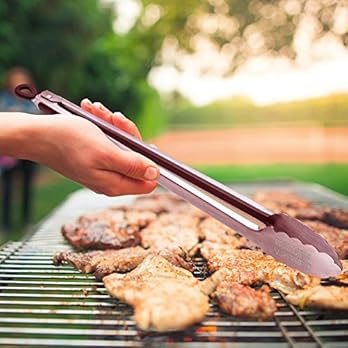 Grillzange Mit Namen Aus Edelstahl Lang Wurstzange Servierzange Personalisiert Mit Gravur Mit Sicherungsclip 45 Cm