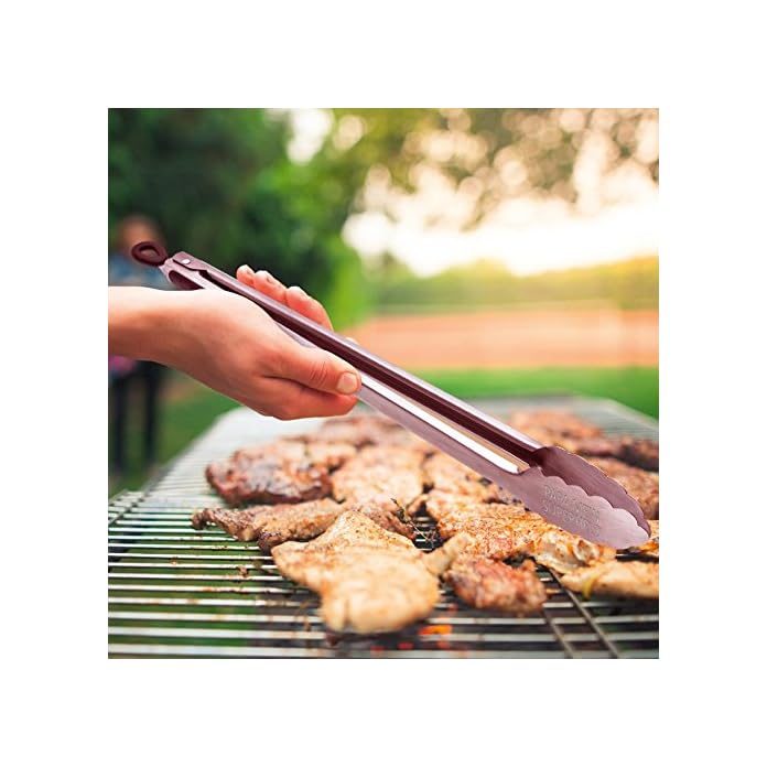 Grillzange Mit Namen Aus Edelstahl Lang Wurstzange Servierzange Personalisiert Mit Gravur Mit Sicherungsclip 45 Cm