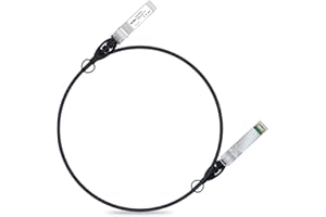 ipolex Câble en cuivre 10G SFP+ (1 mètre), DAC SFP+, câble en cuivre à connexion directe 10GBASE-CU, compatible avec Cisco, Ubiquiti, Meraki, Mikrotik, Intel, etc.