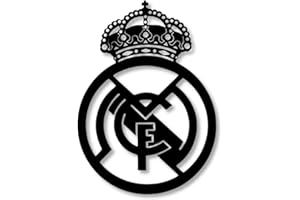 BUYLUX Cuadro Escudo R.Madrid Pared Madera - Decoracion Habitacion, Hogar Moderno - Regalos Originales para Hombre, Niño - Cuadros Decoracion Salon Modernos - Poster Futbol (R.Madrid)