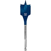 Bosch 1x EXPERT Self Cut Speed Yaprak Delme U&ccedil;ları (Yumuşak ahşap, Sunta, &Oslash; 32,00 mm, Aksesuar D&ouml;ner Matkap/Vidalamalar, Darb