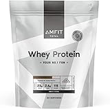 Amazon-Marke: Amfit Nutrition Molkeproteinpulver, Cookies & Cream, 33 portions, 1 kg (1er Pack)