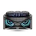 Price comparison product image Alarm Clock ZHAOJING Wireless Bluetooth Speaker Mini Portable Home Speaker (color : BLACK)