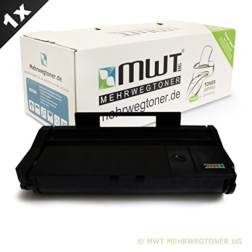 1x MWT Toner für Ricoh SP 112 SU SUe SF SFe e ersetzt 407166 Schwarz Black TYPE SP 100LE