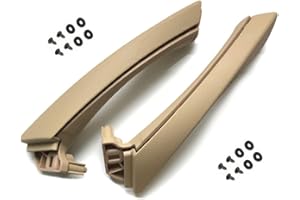 FRAY GARAGE Coppia Maniglie Tiranti Porta Interne COMPLETE - POSTERIORI - DESTRA/SINISTRA - BEIGE - Compatibile con BMW Serie 3 [E90 E91] 2005/2012