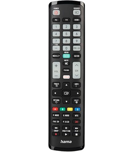 Fernbedienung Für Panasonic Smart TV – Ersatz Für Modelle Wie TX-L32BL6B, TX-42AS500E, TX-L50BLW6 Uvm.