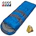 Produktbild WERTYCITY Camping Schlafsack, 3 Jahreszeiten, Warmes und kühles Wetter, wasserdicht, leicht, ideal für Erwachsene und Kinder, Familie, Camping, Rucksackreisen, Reisen, Wandern, Outdoor-Aktivitäten