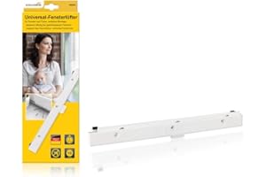 Schellenberg 46600 Ventilateur de fenêtre universel en blanc, extension du kit de démarrage