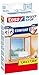 Produktbild tesa Insect Stop COMFORT Fliegengitter für Fenster / Insektenschutz mit selbstklebendem Klettband in Weiß / 130 cm x 150 cm (4er Pack)