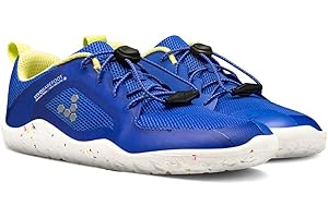 VIVOBAREFOOT Primus Trail II FG, Kids Vegan Off-Road Shoe, with Barefoot Sole