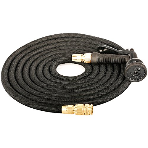 Tespressolife Gartenschlauch Erweiterbar Bewässerung Stretch Schlauch mit 8 Funktion Spray-Düse Waschmaschine für Bewässerung Waschen Reinigung - 9