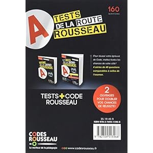 Tests de la route Rousseau : 160 questions