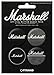 Produktbild 1art1 54319 Marshall Amplification - Amplifiers, Verstärker 4 X 38mm Buttons Button Pack 15 x 10 cm