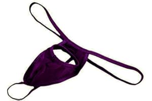 VemeFufu Hombre Tanga Sexy Hot Mankini Abrir Transparente Ropa Interior para Hombres Talla Única