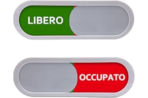 Andchi Lot de 2 plaques de bureau officielles (IT LO)