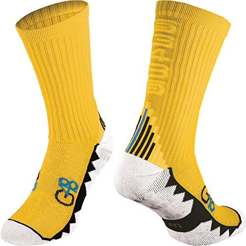 Mens G48 Grip Socks Football ankle gripping socks For Football YELLOW