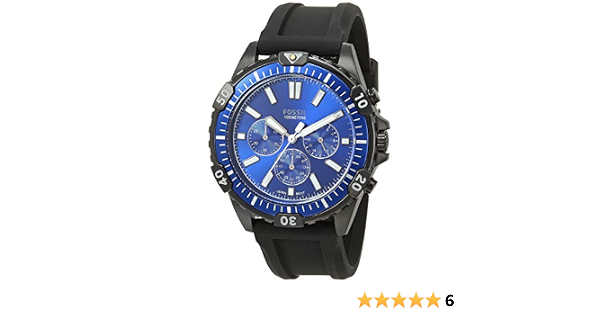 Buy Fossil Analog Blue Dial Men's Watch 