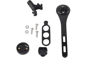 VGEBY1 Soporte para computadora de Bicicleta, Soporte de extensión de Soporte de Manillar de Fibra de Carbono para Manillar de Garmin Bryton