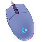 Logitech G203 LIGHTSYNC Ratón USB Gaming con Iluminación RGB Personalizable, 6 Botones Programables, Captor 8K para Gaming, S