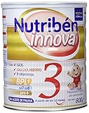 Nutribén innova 3 está formulada para lactantes a partir de los 12 meses