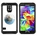 Produktbild STPlus San Marino Sammarinese Fußball Fußball Ball Flagge Weichen Stoßfest Hülle Tasche Schutzhülle für Samsung Galaxy S5