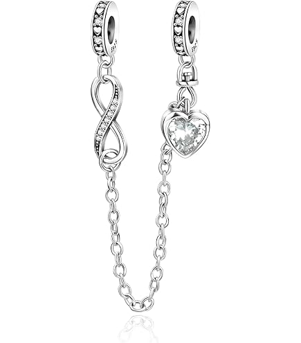 Ciondolo a clip a forma di pinguino per braccialetti, portachiavi o borse, chiusura a moschettone placcata in argento, regalo fatto a mano per lei