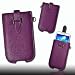 Produktbild Handy Tasche Kunstleder lila/violett M55 Gr.3 für Samsung Galaxy S i9000 / Galaxy S Plus i9001 / Galaxy SL i9003 / I9070 Galaxy S Advance / Samsung Galaxy S Duos S7562 / HTC Windows Phone 8S