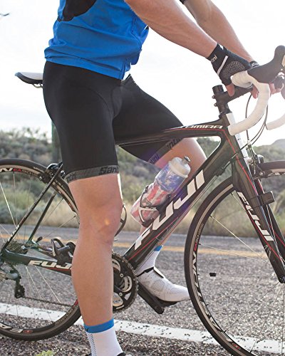 Santini 365 SP1072MAXCORE2 Core 2 Bib Short MAX 2 Pad Black Large - Santini