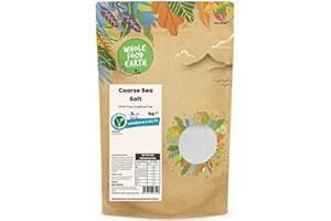 Wholefood Earth Coarse Sea Salt 1 kg | GMO Free | Additive Free