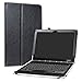 Price comparison product image Yoga Book C930 Case,LiuShan PU Leather Slim Folding Stand Cover for 10.1" Lenovo Yoga Book C930 Android Tablet,Black