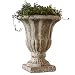 Produktbild Loberon Übertopf Lachamp, Polyresin, H/Ø ca. 44/38 cm, antikgrau