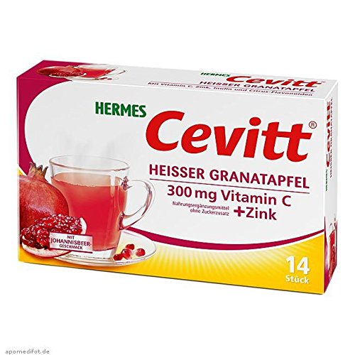 Preisvergleich Produktbild Hermes Cevitt Granatapfel Granulatbeutel, 14 St.