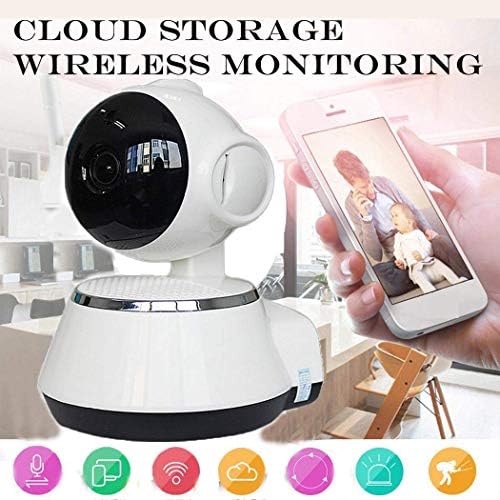 GUIGSI Security Camera,Wireless Surveillance Camera with Night Vision/Two-Way Audio, 720P HD WiFi Home Security Camera Home Monitor for iOS,Android,Motion Detection,Baby & Pet Security
