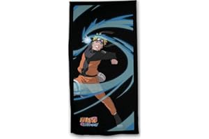 Arlis Drap de Plage Naruto ou Serviette de Bain Naruto 70 X 140 Cm en Coton (Serviette Naruto)