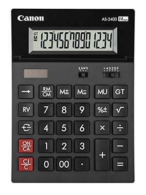 Canon AS-2400 Calculatrice de bureau 14 chiffres Design ARC
