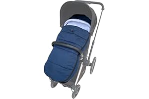 BROGTORL Cochecito impermeable cálido saco compatible con Cybex Priam & Mios Buggys, Universal Cochecitos Accesorios Bolsa de invierno, azul