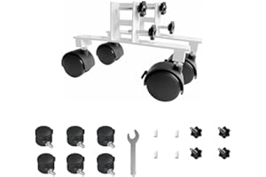 Journdream Piedini Universali per Riscaldamento a Infrarossi - Base Autoportante in Ferro con Ruote per Riscaldamento Elettrico - Compatibile con Diverse Marche e Modelli