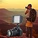 Produktbild 1set Kamera HD 160 LED Videoleuchte Lampe 12W 1280LM 5600K / 3200K Dimmbar für Canon für Nikon für Pentax Kamera Video Camcorder160 LED Studio Videoleuchte für Canon Kamera DV Camcorder Fotografie