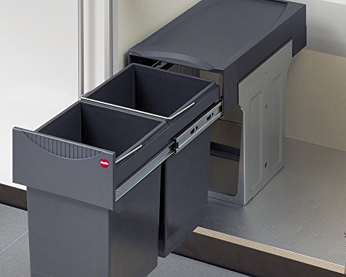 Hailo 3666101 Abfallsammler TA Swing 30.2/30 für Schränke ab 300 mm Breite mit Drehtür - 2