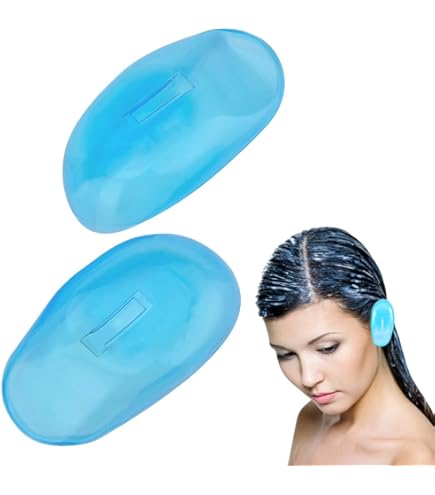 Paraorecchie Per Tintura Dei Capelli Copri Orecchie In Silicone Morbido