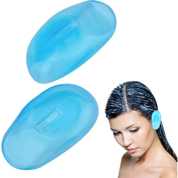 300 Stück Transparente Ohrenschützer – Wasserdicht, Elastisch, Für Haarefärben & Duschen