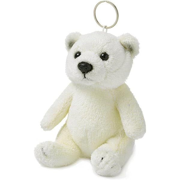 Miniblings Teddybär Schlüsselanhänger – Handgemacht In Berlin, Bewegliche Arme & Beine, Plüsch, 65mm, Geschenk