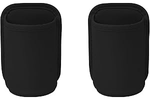 Auroriel 2 Pièces Support de Boisson Auto, Clip de Siège Arrière, Grand Support de Tasse et de Bouteille, Sac de Porte Multifunctionnel, Organisateur de Rangement, Cuir P