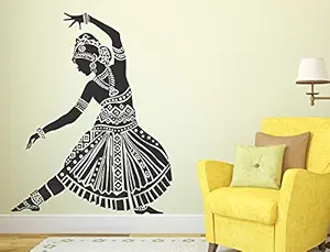 Wallstick Vinyl Dance Time Wall Sticker (57-3085, Multicolour, 49 cm x 4 cm x 4 cm)