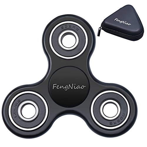 Fidget Spinner Toy Finger spinner Hand spinner Focal toy Ball bearing High speed with high mixing ceramic bearing super-durability (black) Fidget Spinner Toy Finger spinner Hand spinner Focal toy Ball bearing High speed with high mixing ceramic bearing super-durability (black)