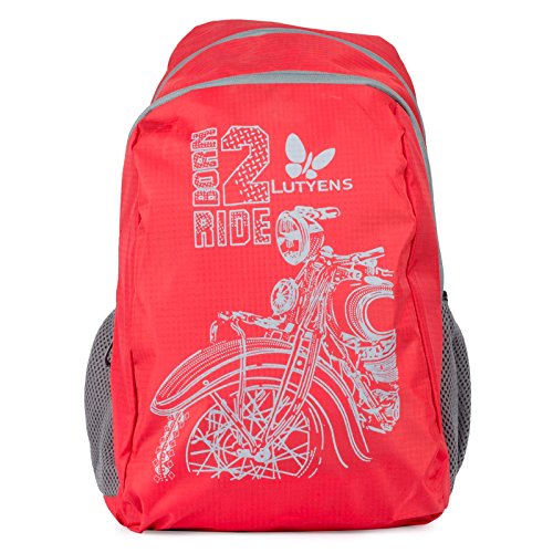 Lutyens Red Polyester School Bag(17 Litre)(Lutyens_332) RS.299 (70.00% Off) - Amazon