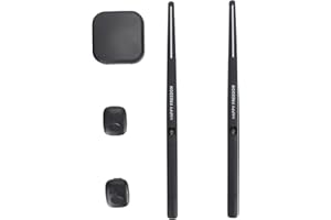 FOCKET Batería de Aire Eléctrica de Realidad Virtual, Batería Electrónica Portátil con Baquetas, Pedales y Batería, Baquetas de Aire Eléctricas, Batería Silenciosa para Niños, Adultos