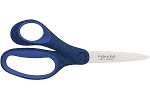 Fiskars Skolsax, Sax för Barn från 12 År, Vänsterhändad, SoftGrip